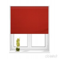 Sunlover - Store enrouleur uni Straight Edge - rouge piment - 60 cm largeur - B0062XBL7K